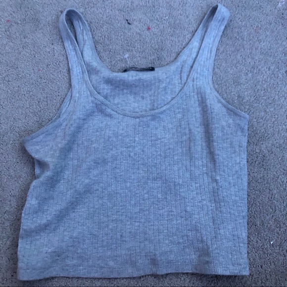 grey brandy melville tank - Picture 2 of 3
